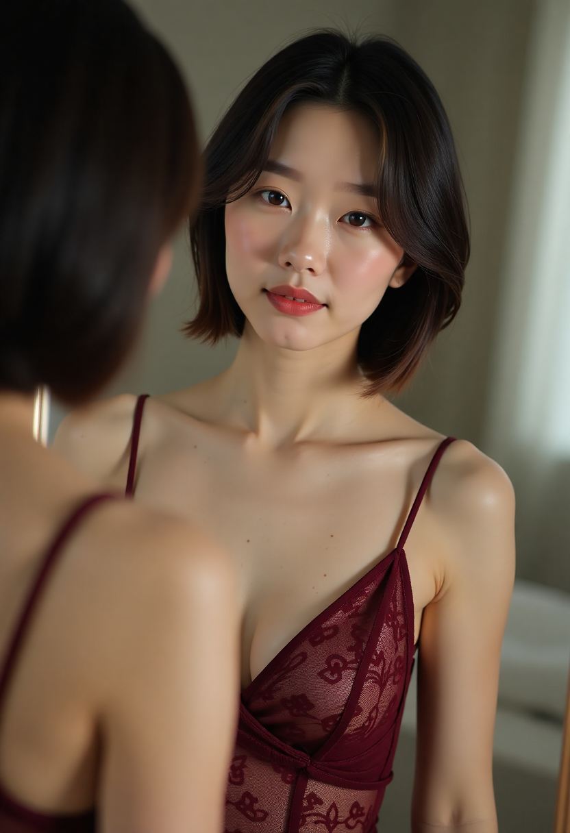 林知夏在节目拍摄间隙接受访谈